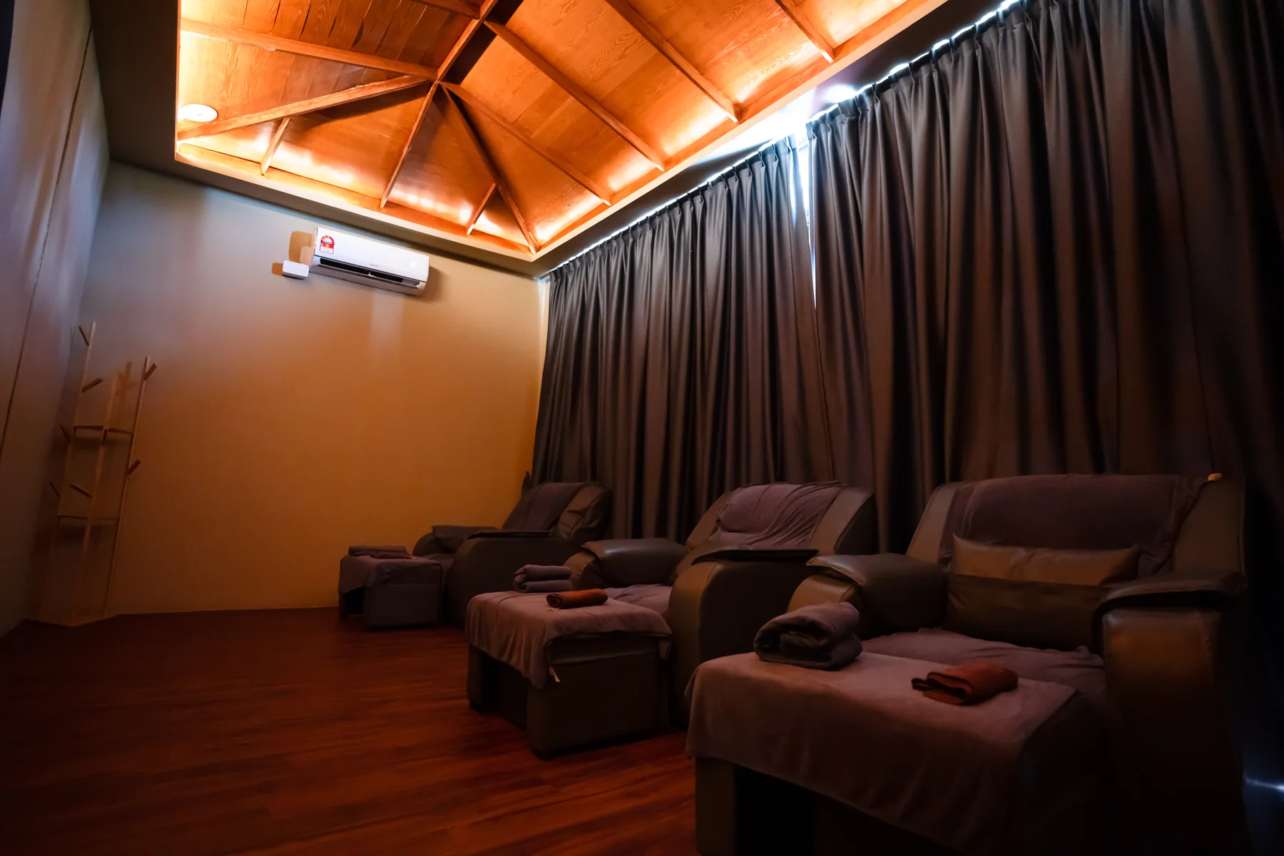 Bali 9 Massage completed relaxation lounge